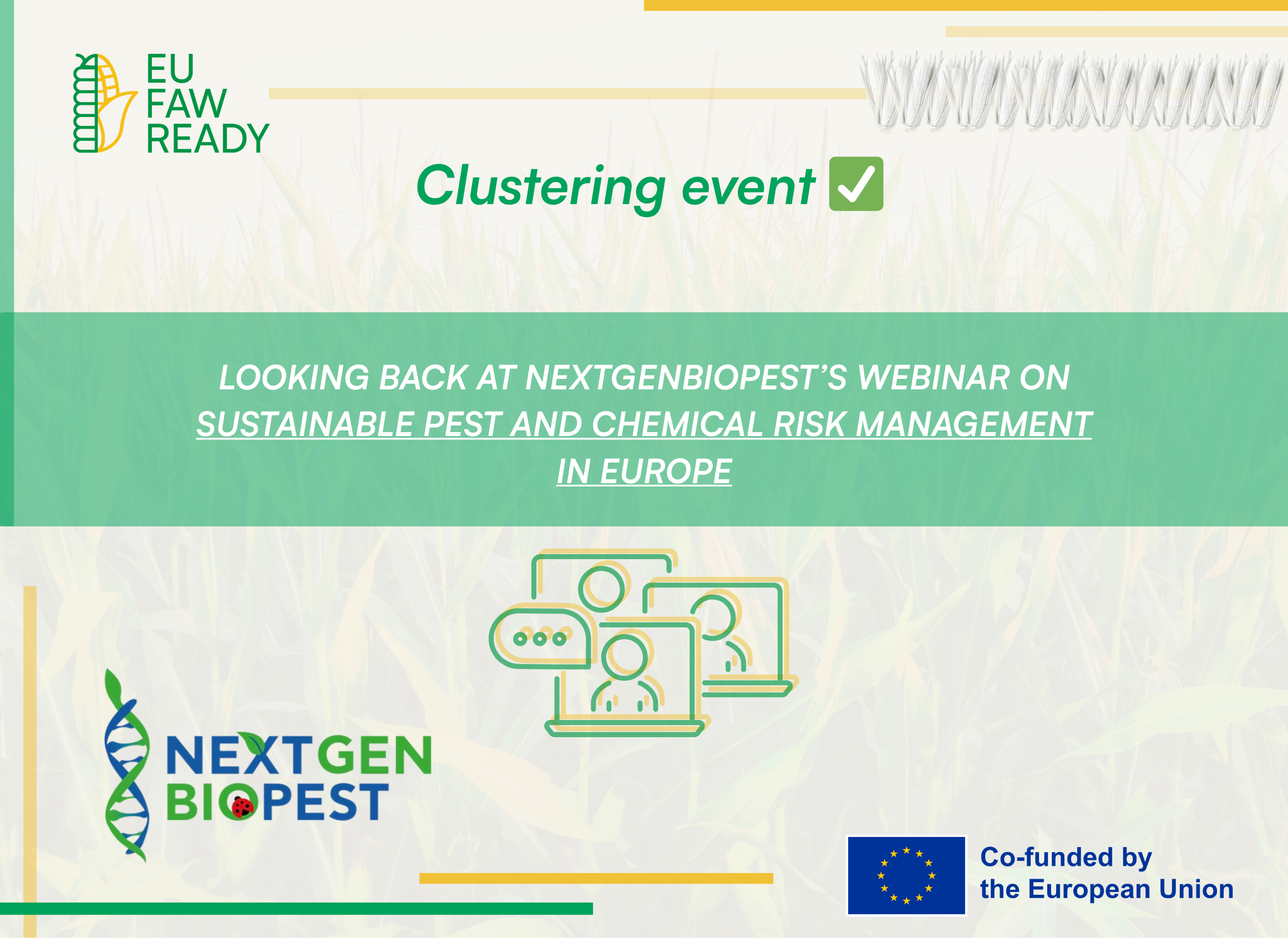 Looking back at the clustering event, organised by NEXTGENBIOPEST