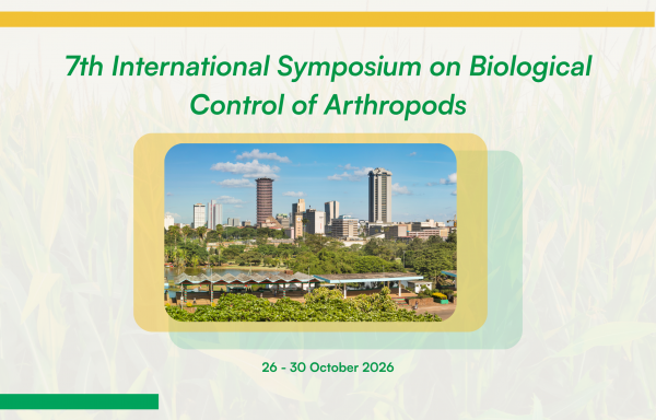 Co-hosting the 7th International Symposium on Biological Control of Arthropods